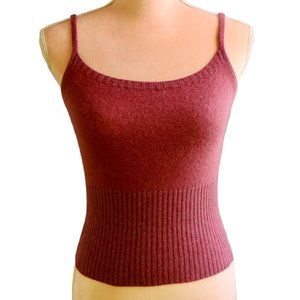 Vintage Y2K Stefanel Magenta Camisole Size Small